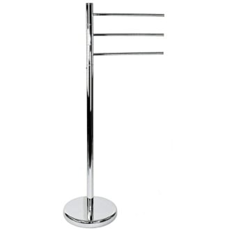 Free Standing Chrome Towel Stand Gedy 2731-13